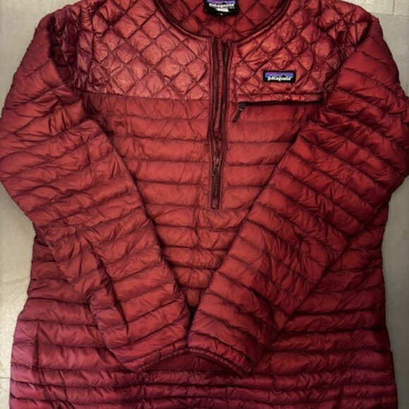 Patagonia Netplus Maroon Down Pullover - Picture 2 of 3